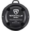 imageRockville ROCKMIX 8 Channel Mixer USB Recording Interface Compressor Bluetooth 50 18V Phantom Power for Podcasting and Live Music