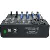 imageRockville ROCKMIX 8 Channel Mixer USB Recording Interface Compressor Bluetooth 50 18V Phantom Power for Podcasting and Live Music
