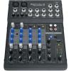 imageRockville ROCKMIX 8 Channel Mixer USB Recording Interface Compressor Bluetooth 50 18V Phantom Power for Podcasting and Live Music