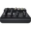 imageRockville RockMix 4 4Channel Mixer with USB Interface 2Band EQ Phantom Power Loopback Switch Compact Design for Recording and Streaming