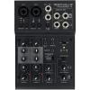 imageRockville RockMix 4 4Channel Mixer with USB Interface 2Band EQ Phantom Power Loopback Switch Compact Design for Recording and Streaming