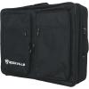 imageRockville BPMIX2621 Padded Mixer Bag SemiRigid Interior Straps 26x21x85 7 Dividers 7 Compartments For DJs Live Sound and Studio Use