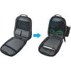 imageRockville DJBP24 Rugged DJ Backpack 11 Compartments Fits Two 17 Laptops YKK Zippers Waterproof Track Rubber Feet for DJs Musicians and Producers
