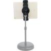 imageRockville Istand 22 Tablet Smartphone Holder 360 Degree Swivel Abs And Rubber Grip Fits 47129 For Mic Stands And Boom Arms47129 Inches