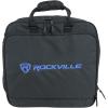 imageRockville MB1615 DJ Gear Mixer Gig Bag Case 155 x 15 x 5 Rugged Nylon WaterResistant Front Pocket for Laptop and Accessories for Mobile DJs and Studio Professionals