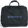 imageRockville MB1916 Mixer Gig Bag Case 19 x 153 x 6 Padded Protection WaterResistant LaptopAccessory Pocket for DJs and Musicians