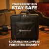 imageRockville MBP2220 Pro Mixer Bag 22x20 Rugged Design Padded Dividers WaterResistant Comfort Straps Perfect for Mixers DJ Equipment