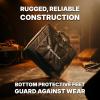 imageRockville MBP2220 Pro Mixer Bag 22x20 Rugged Design Padded Dividers WaterResistant Comfort Straps Perfect for Mixers DJ Equipment