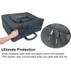 imageRockville MBP2620 26x20 Pro Mixer Bag Rugged Design Padded Dividers Water Resistant Comfort Straps Perfect for Mixers and DJ Equipment