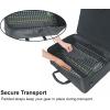 imageRockville MBP2620 26x20 Pro Mixer Bag Rugged Design Padded Dividers Water Resistant Comfort Straps Perfect for Mixers and DJ Equipment