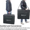imageRockville MBP2620 26x20 Pro Mixer Bag Rugged Design Padded Dividers Water Resistant Comfort Straps Perfect for Mixers and DJ Equipment