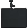 imageRockville MTRAY ClampOn Tray Utility Shelf 97 x 73 Inches 15lb Capacity EVA Foam Raised Lip Quick Attach for Musicians and Performers