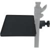 imageRockville MTRAY ClampOn Tray Utility Shelf 97 x 73 Inches 15lb Capacity EVA Foam Raised Lip Quick Attach for Musicians and Performers