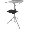 imageRockville MTRAY ClampOn Tray Utility Shelf 97 x 73 Inches 15lb Capacity EVA Foam Raised Lip Quick Attach for Musicians and Performers