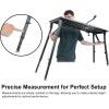 imageRockville PKS38 Platform Style KeyboardMixer Stand Bundle with Tabletop Attachment amp Gooseneck Mic Stand Adjustable HeightWidth Folds Flat for Easy Transport 200 lbs Capacity Fully Assembled