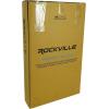 imageRockville Pair RVSM5 White Adjustable Studio Monitor Speaker Stands Height 3352in FoamPadded Tray Cable Management for Studio Recording and Home AudioWhite