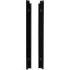 imageRockville RAIL18U 18U Reversible Rack Rails with M5 Circle or Square Screw Holes  339 Rackmount Rails for 6U Racks Circle amp Square Hole Options for Quick Gear Installation and Protection16U