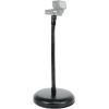 imageRockville RDMS7 Desktop Mic Stand w 118 Gooseneck Weighted Base Mic Clip Webcam Adapter Perfect for Podcasting Streaming amp Studio Use