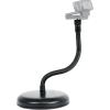 imageRockville RDMS7 Desktop Mic Stand w 118 Gooseneck Weighted Base Mic Clip Webcam Adapter Perfect for Podcasting Streaming amp Studio Use