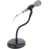 imageRockville RDMS7 Desktop Mic Stand w 118 Gooseneck Weighted Base Mic Clip Webcam Adapter Perfect for Podcasting Streaming amp Studio Use