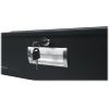 imageRockville RDR3U 3U Rack Drawer Locking with 2 Keys 16Gauge Steel Fits 19 Rack Smooth Rail Operation Recessed Handle Black Powder Coated Perfect for DJs Studios amp Live Sound