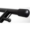 imageRockville RKS30X Double X Braced Keyboard Stand 132 lbs Capacity PushButton Lock Circular Tubes 1mm Steel Tubing Portable Foldable for Musicians and DJs
