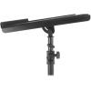 imageRockville RLS68 DualTray LaptopTablet Stand Adjustable Height 3051 Foldable Portable for DJs Presenters and Musicians