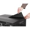 imageRockville RR16U 16U Live SoundRecording Studio Rack Case with Wheels Reversible Rack Rails Front amp Rear Mounting Cable Management Ports 440lb Capacity16U