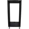 imageRockville RR22U 22U Live SoundRecording Studio Rack Case 440lb Load Front amp Rear Rack Rails Reversible ThreadedSquare Hole Rails 3 Locking Caster Wheels Steel Construction
