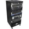 imageRockville RR22U 22U Live SoundRecording Studio Rack Case 440lb Load Front amp Rear Rack Rails Reversible ThreadedSquare Hole Rails 3 Locking Caster Wheels Steel Construction