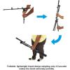 imageRockville RVMIC5 V2 Pro Audio Tripod Microphone Stand Telescopic Boom TabletPhone Holder Adjustable Steel Perfect for Studio amp Live PerformancesMic Stand