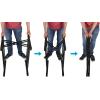 imageRockville RXS30 Portable Mixer Stand Adjustable Width 2106 inch 225 lbs Capacity  Instant FoldSetup Steel Frame Ergonomic Tilt EVA Pads