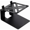 imageRockville SR4 Speaker Riser Stands Pair for 2 to 4 Desktop Home Speakers or Studio Monitors  DeCoupling Foam Pad 5Degree Tilt Metal AntiSlip Feet