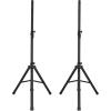 imageRockville SS6 Universal 35mm Tripod DJ PA Speaker Stands Pair  Adjustable Height 3560 Steel Construction 130lb Capacity Carry Bag