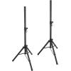 imageRockville SS6 Universal 35mm Tripod DJ PA Speaker Stands Pair  Adjustable Height 3560 Steel Construction 130lb Capacity Carry Bag