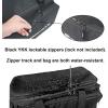 imageRockville UTBAG10 DJ UtilityCable Bag 10 Compartments Padded Straps WaterResistant Lockable Zippers Perfect for DJs Events Gear amp Cables