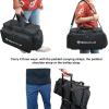 imageRockville UTBAG10 DJ UtilityCable Bag 10 Compartments Padded Straps WaterResistant Lockable Zippers Perfect for DJs Events Gear amp Cables