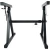 imageRockville Z50 ZStyle Pro Keyboard Piano Stand Adjustable Height and Width Headphone Hook Fits 5488 Keys  Includes Travel Bag