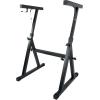 imageRockville Z50 ZStyle Pro Keyboard Piano Stand Adjustable Height and Width Headphone Hook Fits 5488 Keys  Includes Travel Bag