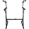 imageRockville Z55 ZStyle 2Tier Piano Keyboard Stand w Bag amp Headphone Hook  Portable amp Sturdy Height amp Width Adjustable Fits 54617688Key Electric Pianos amp Keyboards  250 lb Capacity