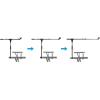 imageRockville ZMS Mic Stand Attachment for ZStands Adjustable Boom Height and Angle