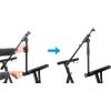 imageRockville ZMS Mic Stand Attachment for ZStands Adjustable Boom Height and Angle