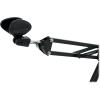 imageRockville iSTAND 85 Dual Desktop Boom Arm amp Gooseneck Stand Weighted Base Adjustable Mic Clip PhoneTablet Holder Perfect for Studio PodcastingDual Desktop phonetablet  Mic stand