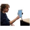 imageRockville iStand 44 iPadiPhoneSmartphoneTablet Mount Clamps to StandDesk Fits 47129 Devices 360 degree Rotation Secure Grip for MusiciansPresenters
