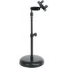 imageRockville iStand 7 Adjustable Desktop Stand for iPadiPhoneTabletPhone 360 Swivel Mic Clip Included Perfect for Karaoke Live Performances and PresentationsAdjustable Height Desktop
