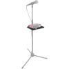 imageRockville MTRAY ClampOn Tray Utility Shelf 97 x 73 Inches 15lb Capacity EVA Foam Raised Lip Quick Attach for Musicians and Performers