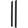 imageRockville RAIL24U 24U Reversible Rack Rails M5 CircleSquare Screw Holes Upgrade for 6U Rack 444 x 228 x 102 Durable Steel Quick amp Secure Gear Installation20U