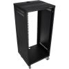 imageRockville RR22U 22U Live SoundRecording Studio Rack Case 440lb Load Front amp Rear Rack Rails Reversible ThreadedSquare Hole Rails 3 Locking Caster Wheels Steel Construction