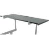 imageRockville ZSHELF Universal Shelf for ZStand and XStand 354x1378in Steel Platform FoamPadded Edge Lightweight 73 lbs for Musicians and DJs