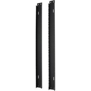 imageRockville RAIL18U 18U Reversible Rack Rails with M5 Circle or Square Screw Holes  339 Rackmount Rails for 6U Racks Circle amp Square Hole Options for Quick Gear Installation and Protection18U